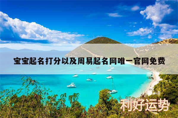 周易测名字打分测试打分_周易测公司名打分测试_周易八字测名改名打分